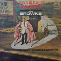 The Browns (3) Featuring Jim Ed Brown : Grand Ole Opry Favorites (LP, Album, Mono, Roc)
