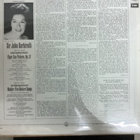 แผ่นเสียง Janet Baker, Sir John Barbirolli, London Symphony Orchestra, New Philharmonia Orchestra - Elgar: Sea Pictures Mahler: Five Songs From Ruckert Vinyl VG+