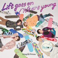 ซีดี King & Prince - Life Goes on / We are young CD VG+