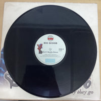 แผ่นเสียง Big Scoob - The Way They Go Vinyl VG+