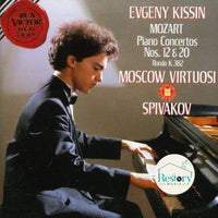 ซีดี Evgeny Kissin*, Mozart*, Moscow Virtuosi, Spivakov* – Piano Concerto No. 12 & 20, Rondo, K.382 CD VG+
