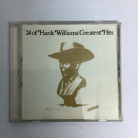 ซีดี Hank Williams - 24 Of Hank Williams' Greatest Hits CD VG+