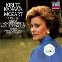 Kiri Te Kanawa, Wiener Kammerorchester, György Fischer : Mozart Concert Arias (LP)