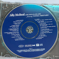 ซีดี Various Featuring Vonda Shepard - Ally McBeal For Once In My Life CD VG+