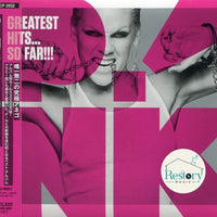 ซีดี P!NK - Greatest Hits... So Far!!! CD G+