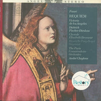 Gabriel Fauré : Victoria De Los Angeles, Dietrich Fischer-Dieskau, Choeurs Elisabeth Brasseur And Orchestre De La Société Des Concerts Du Conservatoire / André Cluytens : Requiem (LP, Album, RE)