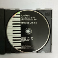Franz Schubert / Mitsuko Uchida - Piano Sonata D. 960 • 3 Klavierstücke D. 946 CD VG+