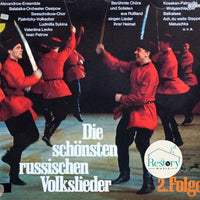 Various : Die Schönsten Russischen Volkslieder Vol. 2 (LP, Comp, Gat)