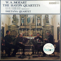 Wolfgang Amadeus Mozart - Smetana Quartet : The Haydn Quartets - No.18 In A Major, KV464 / No.19 In C Major, KV465 "Dissonance" (LP)