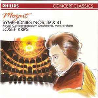 ซีดี Mozart - Symphonies Nos.40& 41 Royal Concertgebouw Orchestra,Amsterdam Josef Krips CD VG