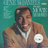 Eugene McDaniels : Sings Movie Memories (LP, Album, Mono)