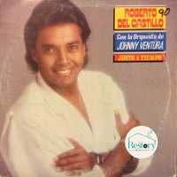 Roberto Del Castillo Con La Orquesta De Johnny Ventura : Justo A Tiempo (LP, Album)
