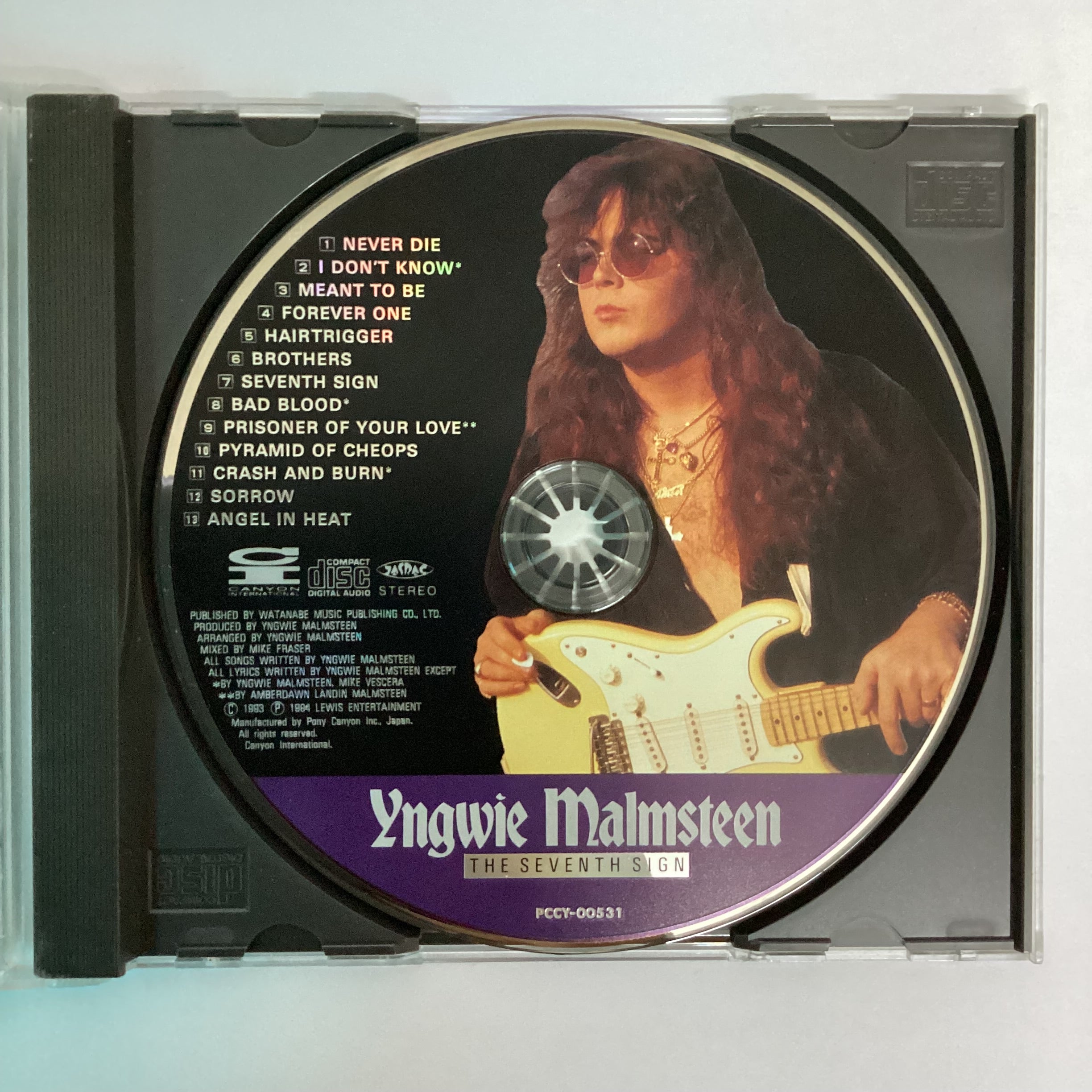 Yngwie Malmsteen = Yngwie Malmsteen - The Seventh Sign = セヴンス