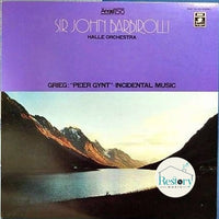 Sir John Barbirolli, Hallé Orchestra, Edvard Grieg : "Peer Gynt" - Incidental Music (LP)