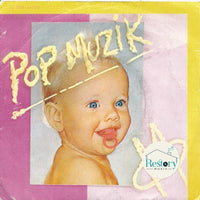 M (2) : Pop Muzik (7", Single, Pap)