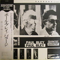 Paul Bley Quintet : Barrage (LP, Album, Ltd, RE)