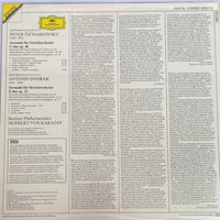 แผ่นเสียง Pyotr Ilyich Tchaikovsky • Antonín Dvořák - Berliner Philharmoniker • Herbert von Karajan - Streicherserenaden • String Serenades Vinyl VG+
