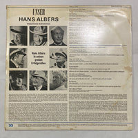 แผ่นเสียง Hans Albers - Unser Hans Albers Vinyl VG+