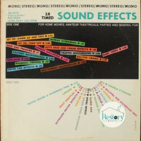 No Artist : 28 Timed Sound Effects (LP, Album, Mono)