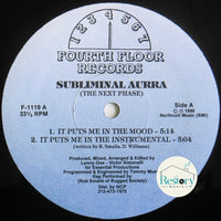 Subliminal Aurra : The Next Phase (12")