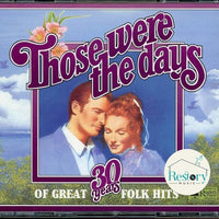 ซีดี Various - Those Were The Days: 30 Years Of Great Folk Hits CD VG+ 4CDs