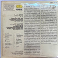 แผ่นเสียง Carl Orff - Herbert Kegel, Rundfunk-Sinfonie-Orchester Leipzig, Rundfunkchor Leipzig Und Rundfunk-Kinderchor Leipzig, Jutta Vulpius, Hans-Joachim Rotzsch, Kurt Rehm, Kurt Hübenthal - Carmina Burana Vinyl VG+