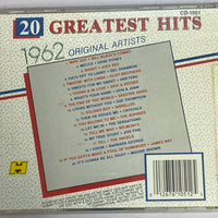 ซีดี Various - 20 Greatest Hits 1962 Original Artists CD VG+