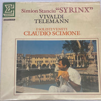 แผ่นเสียง Antonio Vivaldi, Georg Philipp Telemann, Simion Stanciu, I Solisti Veneti - Vivaldi / Telemann Vinyl G+