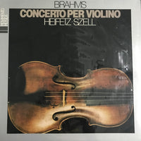 แผ่นเสียง Johannes Brahms / Jascha Heifetz / New York Philharmonic / George Szell - Concerto Per Violino Vinyl VG+