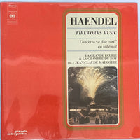 แผ่นเสียง Georg Friedrich Händel, La Grande Ecurie Et La Chambre Du Roy, Jean-Claude Malgoire - Fireworks Music - Concerto "A Due Cori En Si Bémol" Vinyl VG+