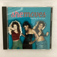 ซีดี She Moves - Breaking All The Rules CD VG+