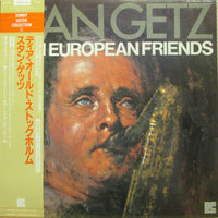 Stan Getz : With European Friends (LP, Comp, Promo)
