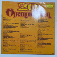 แผ่นเสียง Various - 20 Opernmelodien Vinyl VG+