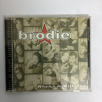 ซีดี Brodie - When I'm With You CD VG+