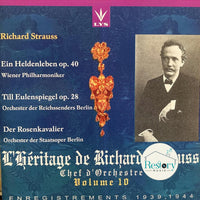 ซีดี L'Heritage de Richard Struss - Chef d' Orchestre - Volume 10 CD VG+