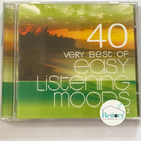 ซีดี Various - 40 Very Best Of Easy Listening Moods Volume 2 CD VG+ 2CDs