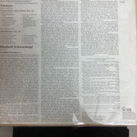 แผ่นเสียง Robert Schumann / Elisabeth Schwarzkopf - Geoffrey Parsons - Frauenliebe Und Leben, Op. 42 / Liederkreis, Op. 39 Eichendorff Vinyl VG+
