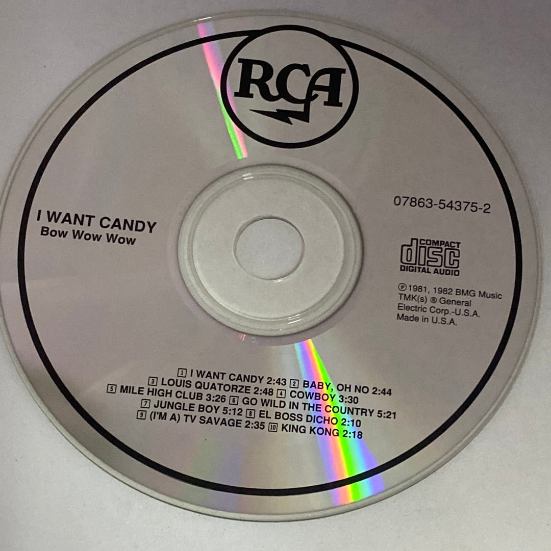 Buy Bow Wow Wow : I Want Candy (CD) Online for a great price – Restory Music