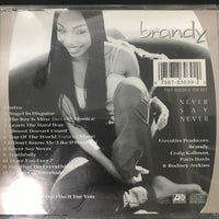 ซีดี Brandy - Never Say Never CD VG+