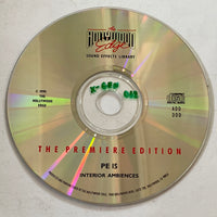 ซีดี The Hollywood Edge - The Premiere Edition Interior Crowds and Ambiences 15 CD VG+