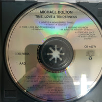 ซีดี Michael Bolton - Time, Love & Tenderness CD VG+