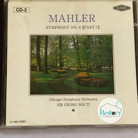 ซีดี Gustav Mahler - Mahler Symphony No.8 Part-2 CD VG+