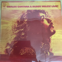 แผ่นเสียง Carlos Santana Y Buddy Miles - ¡Carlos Santana Y Buddy Miles En Directo! Vinyl VG+