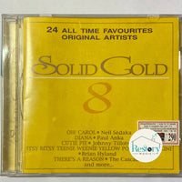 ซีดี Various - Solid Gold 8 CD VG+ 24bit แผ่นทอง
