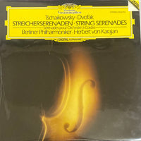 แผ่นเสียง Pyotr Ilyich Tchaikovsky • Antonín Dvořák - Berliner Philharmoniker • Herbert von Karajan - Streicherserenaden • String Serenades Vinyl VG+