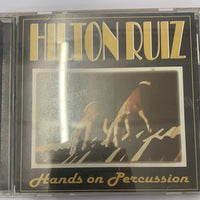 ซีดี Hilton Ruiz - Hands On Percussion W/special Guest Tito Puente CD VG