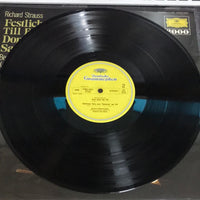 แผ่นเสียง Richard Strauss - Berliner Philharmoniker - Karl Böhm - Festliches Präludium - Till Eulenspiegel - Don Juan - Salomes Tanz Vinyl VG+