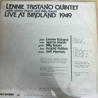 แผ่นเสียง Lennie Tristano Quintet With Warne Marsh And Billy Bauer - Live At Birdland 1949 Vinyl VG+