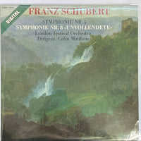 แผ่นเสียง Franz Schubert, The London Festival Orchestra, Colin Matthews - Symphonie Nr. 5 / Symphonie Nr. 8 »Unvollendete« Vinyl VG+