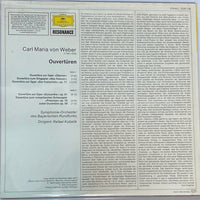 แผ่นเสียง Carl Maria von Weber, Symphonie-Orchester Des Bayerischen Rundfunks, Rafael Kubelik - Ouvertüren Vinyl VG+